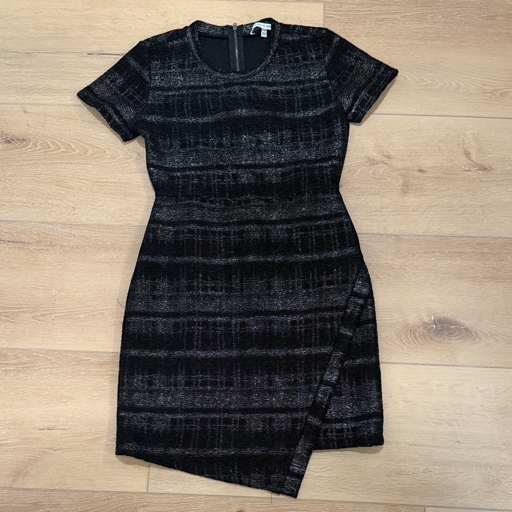 Collective Concepts Metallic Mini Dress